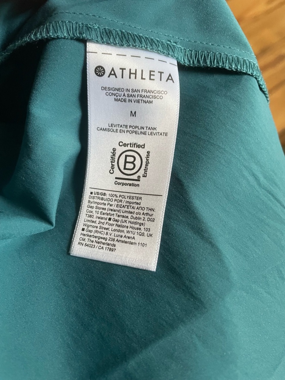 Athleta Levitate Poplin Tank - Picture 4 of 4